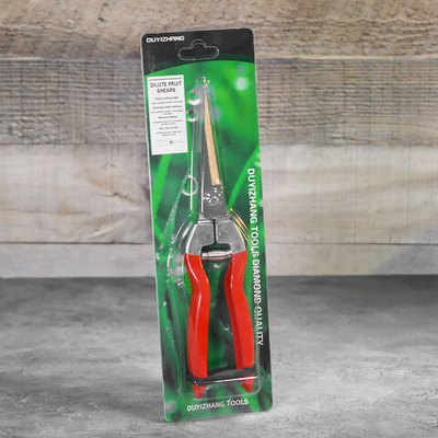 Ножницы садовые 21см для веток, ручки силикон, нерж. сталь