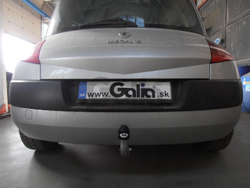 Оцинкованный фаркоп на Renault Grand Scenic II, Scenic II, Megane II хетчбек 2004-2009, в т (без электрики), Galia R068C