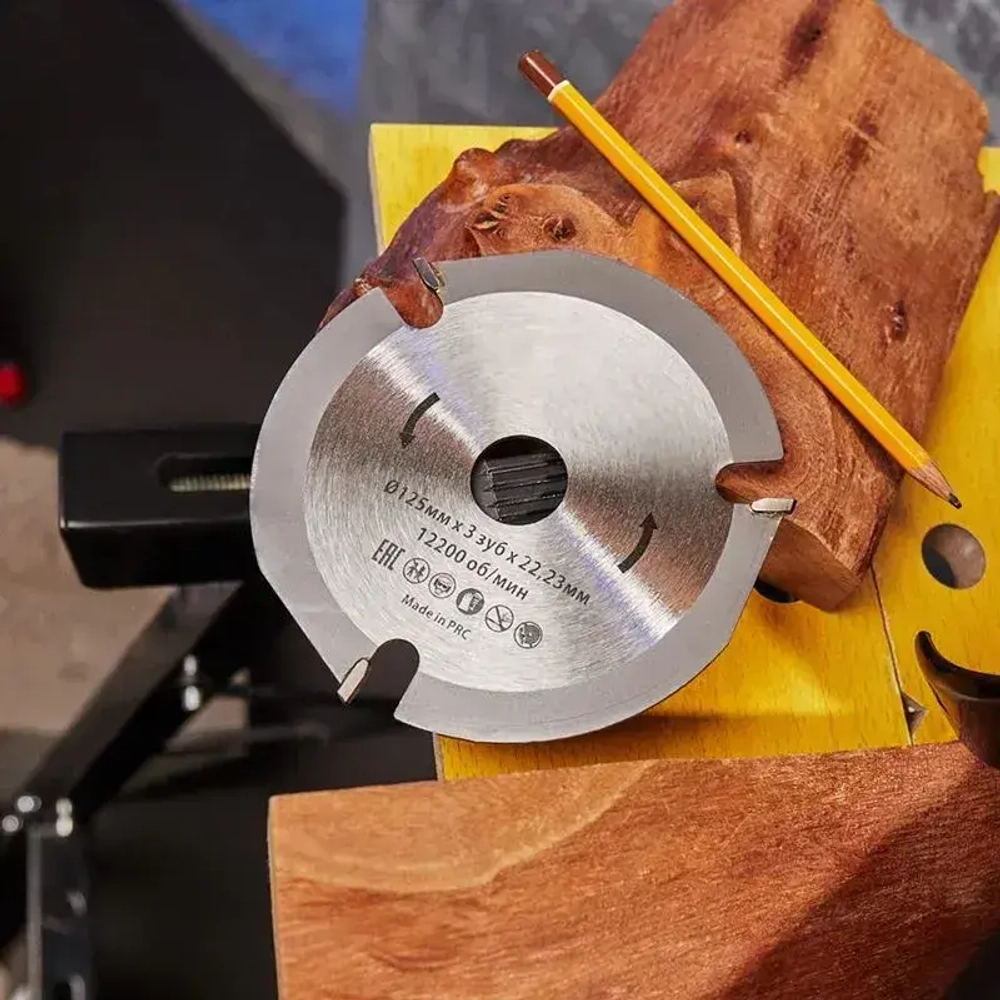 Диск пильный 125 x 3 x 22, 23; 3 зуб.