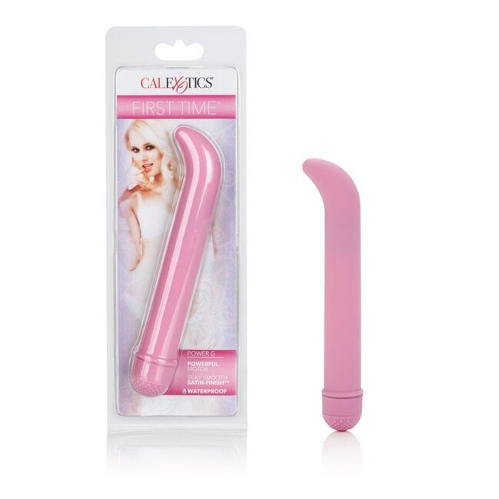 Вибромассажер First Time Power G (Цвет: розовый)