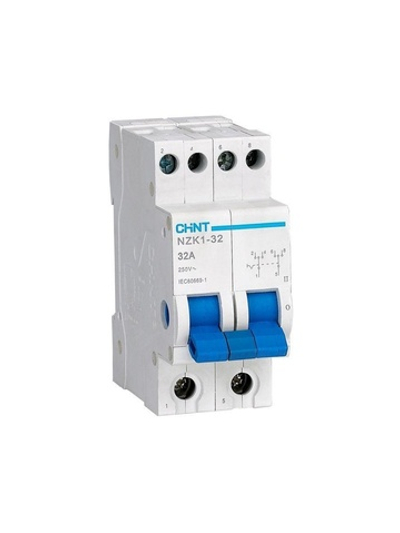 Переключатель модульный 2п 32А 3 полож. NZK1-32 (R) CHINT 643001