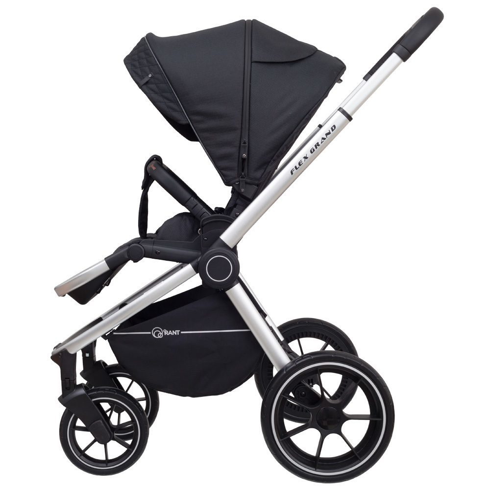Коляска детская "FLEX GRAND" (2в1) RA065 Midnight Black