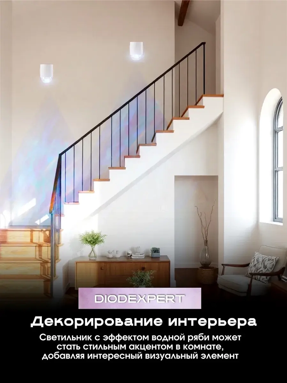 Светильник настенный с проекцией