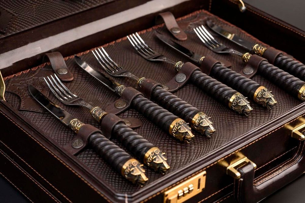 Набор для стейков "Премиум, Граб"