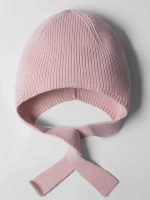 Чепчик шапка женский на завязках на осень