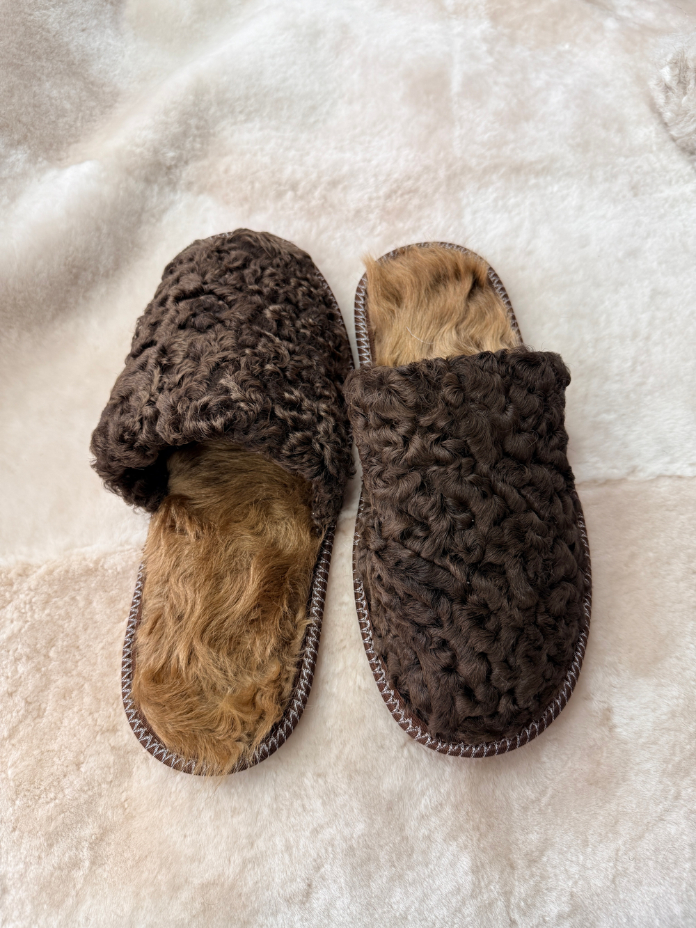 Чуни из шкуры овчины