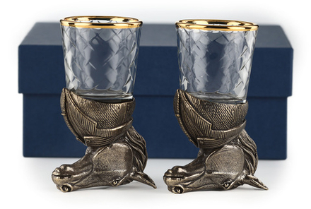 Две стопки-перев. "Лошадь" М-6505