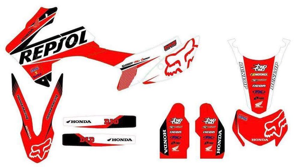 Graphic decal set, Sticker kit, for Honda CRF250L-M 2012-2020