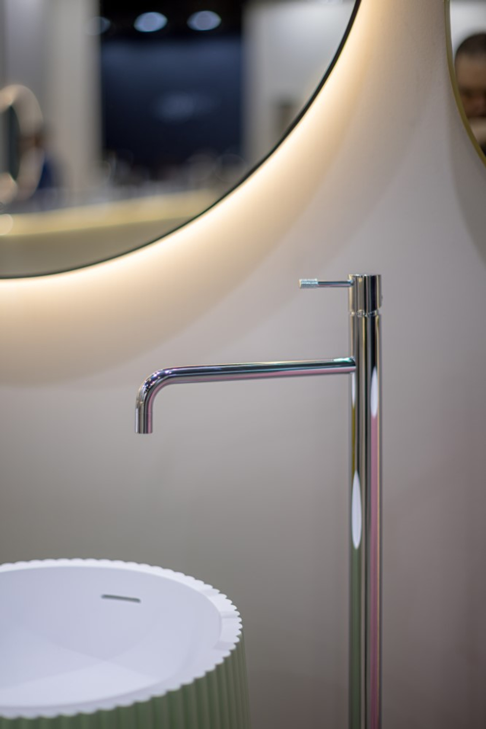 Boheme Смеситель для умывальника напольный Uno Chrome