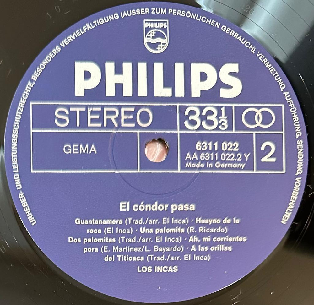 Los Incas- El Condor Pasa (Германия)