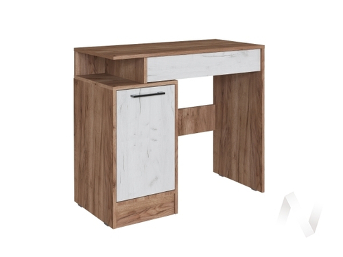 Стол косметический Спальня Вегас (дуб крафт табачный/дуб крафт белый)