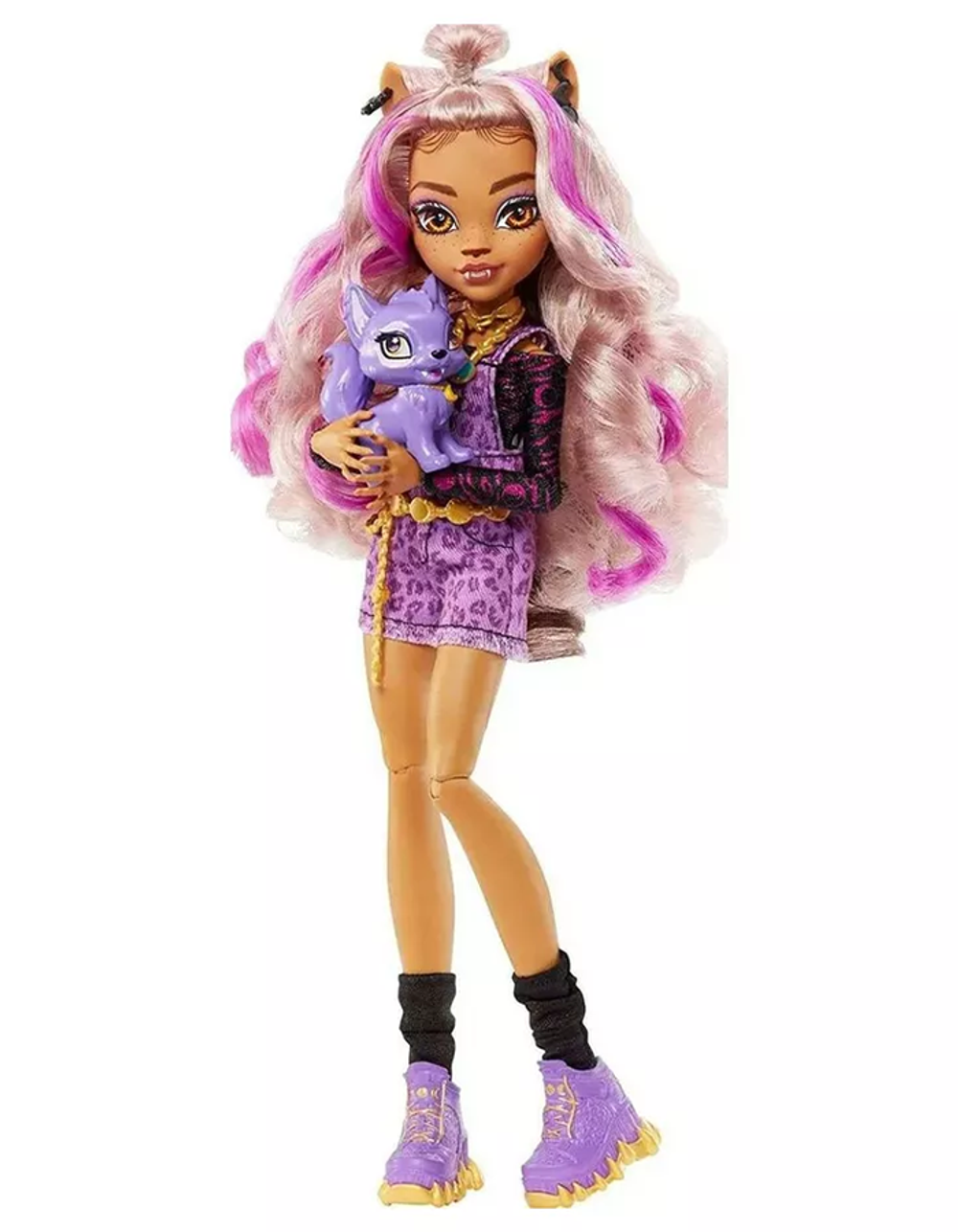 Кукла Monster High — Clawdeen Wolf с питомцем HHK52