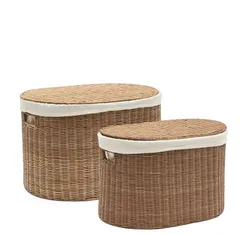 Набор из 2 корзин Indali из ротанга Ø50 и Ø55 см