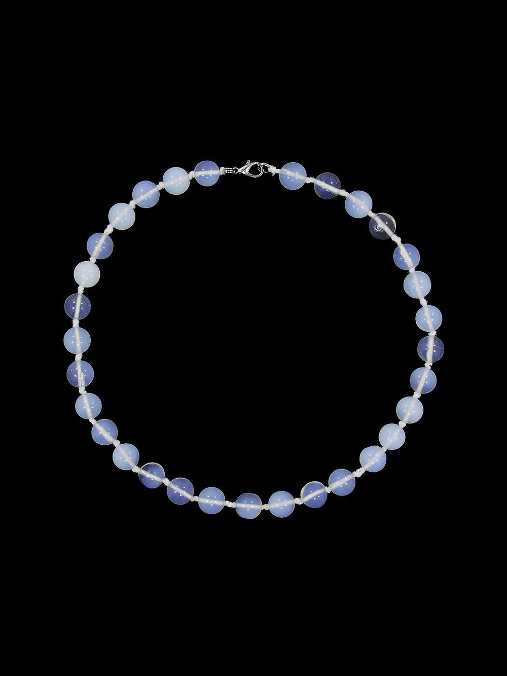 Бусы из лунного камня lubu001-12