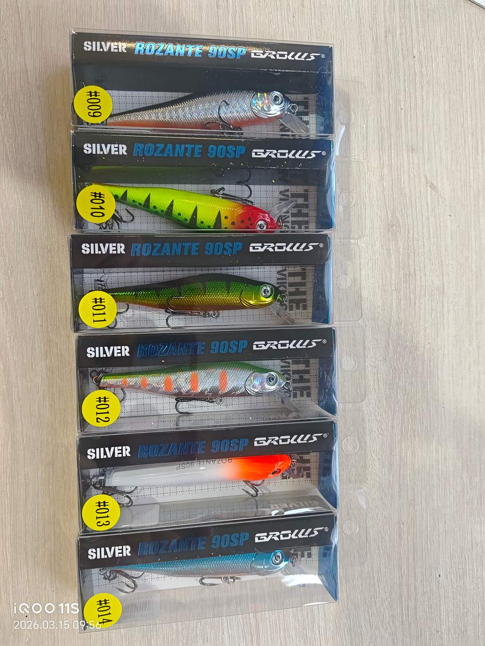 Воблер длина :90м вес: 10г заглубление :0.3-1.5м