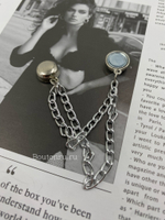 Магнитные зажимы серебристые