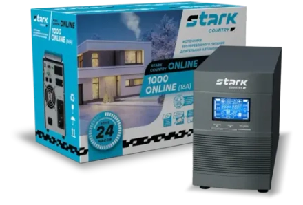 ИБП Stark Country 1000 online, 16А