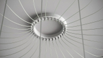 Композиция из металлических трубок TUBE spider