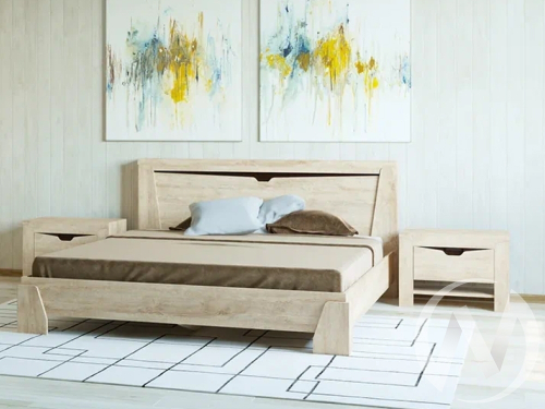 Кровать 1800 секция №4 НКМ Версаль-5 (дуб баррик)