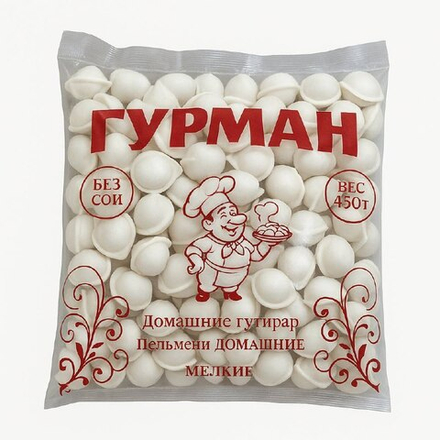 Пельмени Гурман мелкие 450 гр