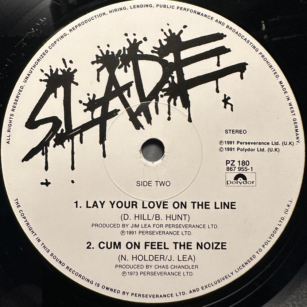 Slade - Radio Wall Of Sound (Англия 1991г.) 12", 45 RPM