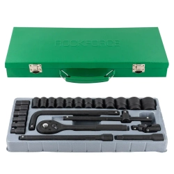 Набор инструментов 24пр. 1/2''(6гр.)(8-32мм) RockForce RF-4245B-5MPB