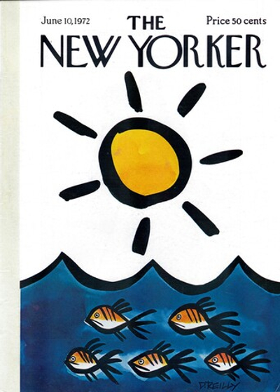 Журнал The New Yorker 10-06-1972, обложка