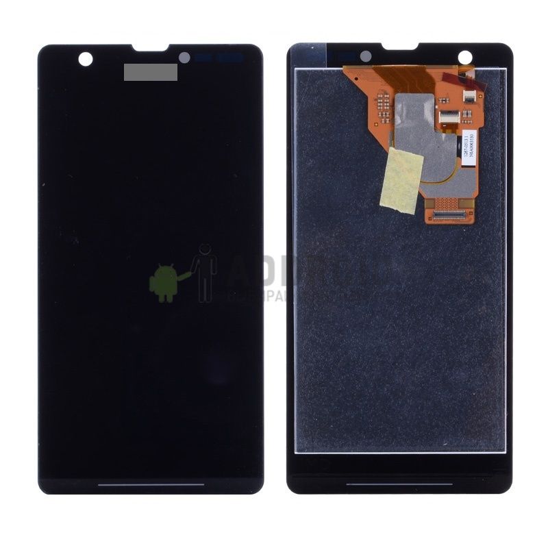 Дисплей для Sony ZR в сборе с тачскрином (Black)