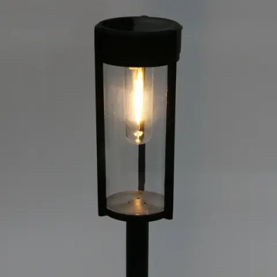 Фонарь садовый «Spark» 7,4*7,2*58 см, на солнечной батарее (свечение Теплый белый)