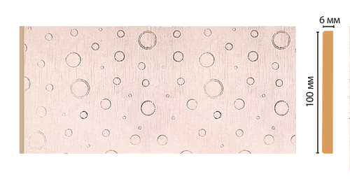 Панель декоративная Decomaster P10-35 99*6*2400мм