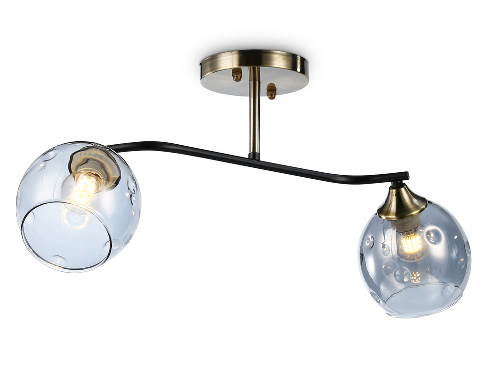 TR303008/2 SB/BK/SM  бронза/черный/дымчатый E27/2 max 40W 560*140*240