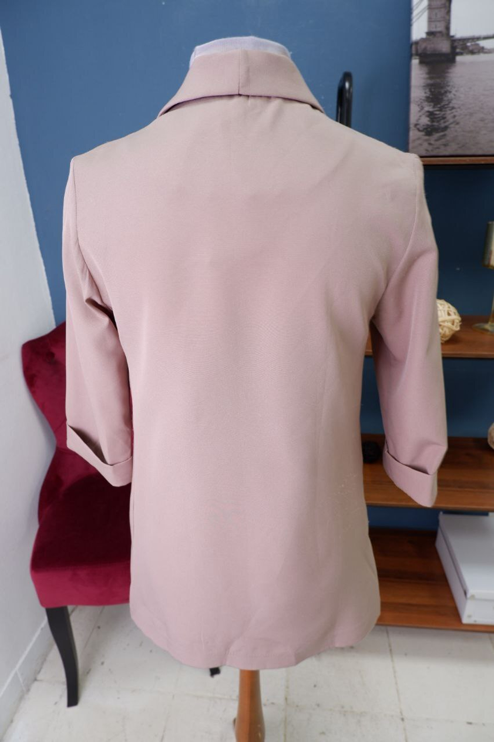 Жакет оригинальный трикотажный 42 размер