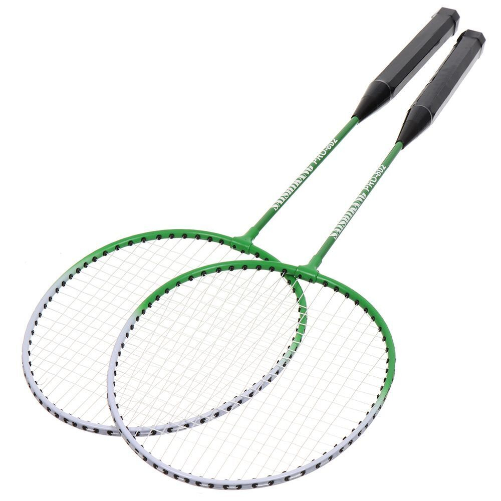 Ракетки для бадминтона 2 шт, 65х20 см, мет-л, чехол, Y9-300