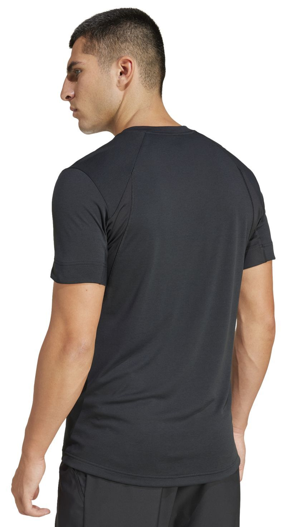 Мужская теннисная футболка Adidas Heat.Rdy FreeLift Pro Polo Shirt - white/black