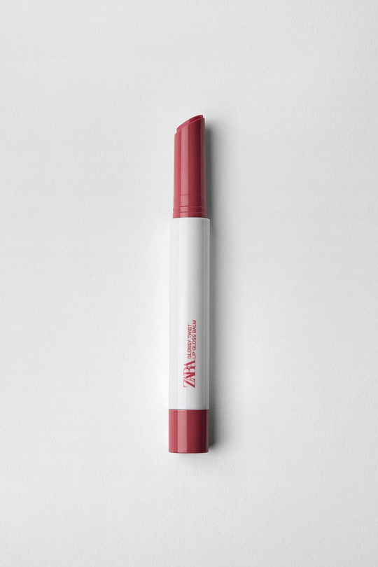 ZARA Блеск для губ ZARA GLOSSY TWIST, розовый