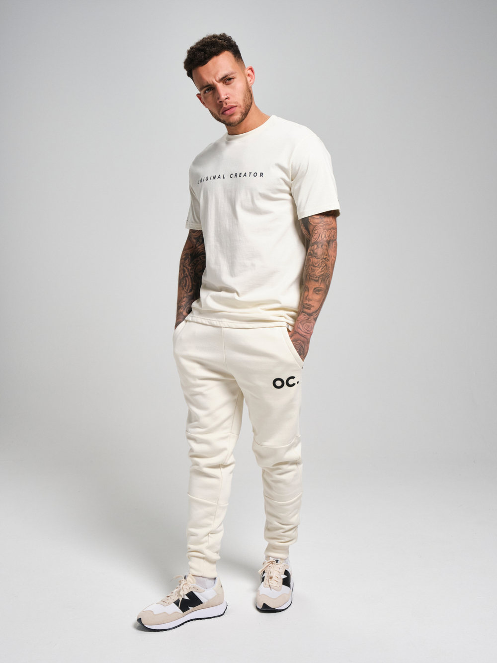Футболка мужская ORIGINAL CREATOR OC. T-SHIRT, Молочный