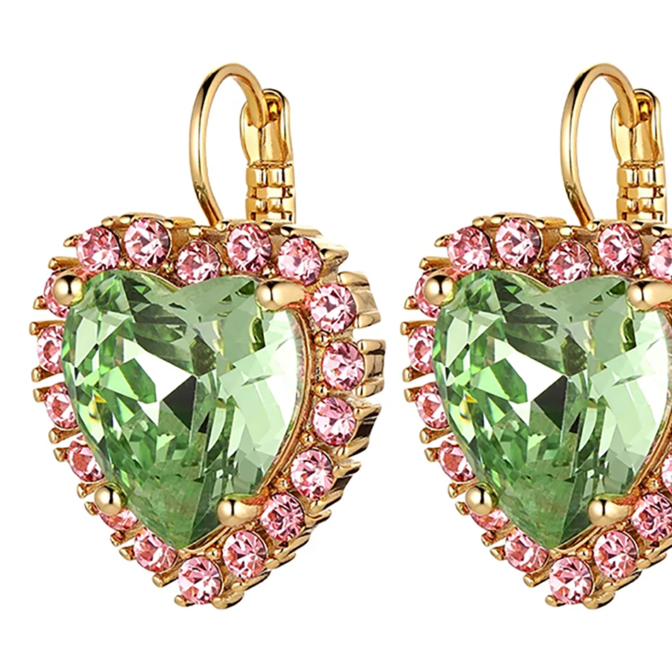 Серьги Dyrberg Kern FELICIA SG GREEN / ROSE 420055