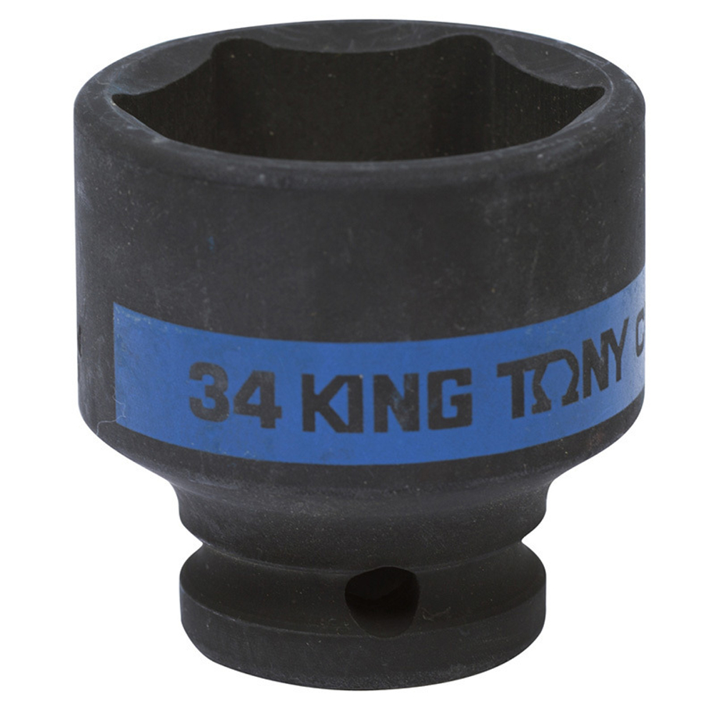 Головка торцевая ударная шестигранная 1/2&quot;, 34 мм KING TONY 453534M