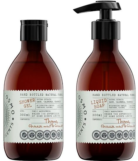 Чабрец, набор гель для душа и мыло для рук, Eteria cosmo