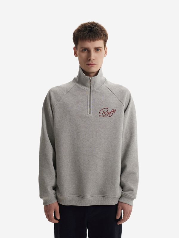 Толстовка Halfzip Sport Jacket серый меланж - фото 1