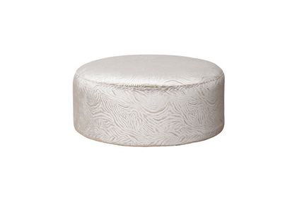 Пуф круглый 80x80x33см Garda Decor Murano 80 бежевый