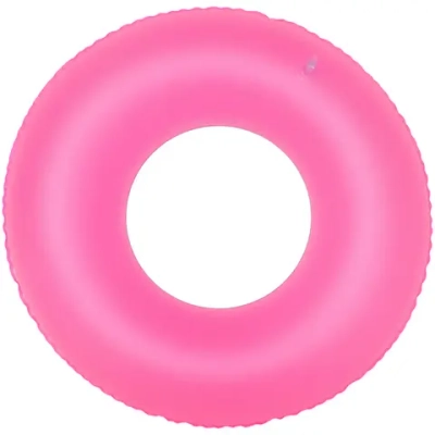 Круг надувной для плавания 90 см Розовый неон