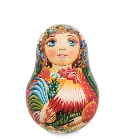Народные промыслы МР-16/16-B Неваляшка сред. «Мария с петухом»