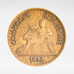 France, 50 Centimes 1928 - Chambers of Commerce, VF