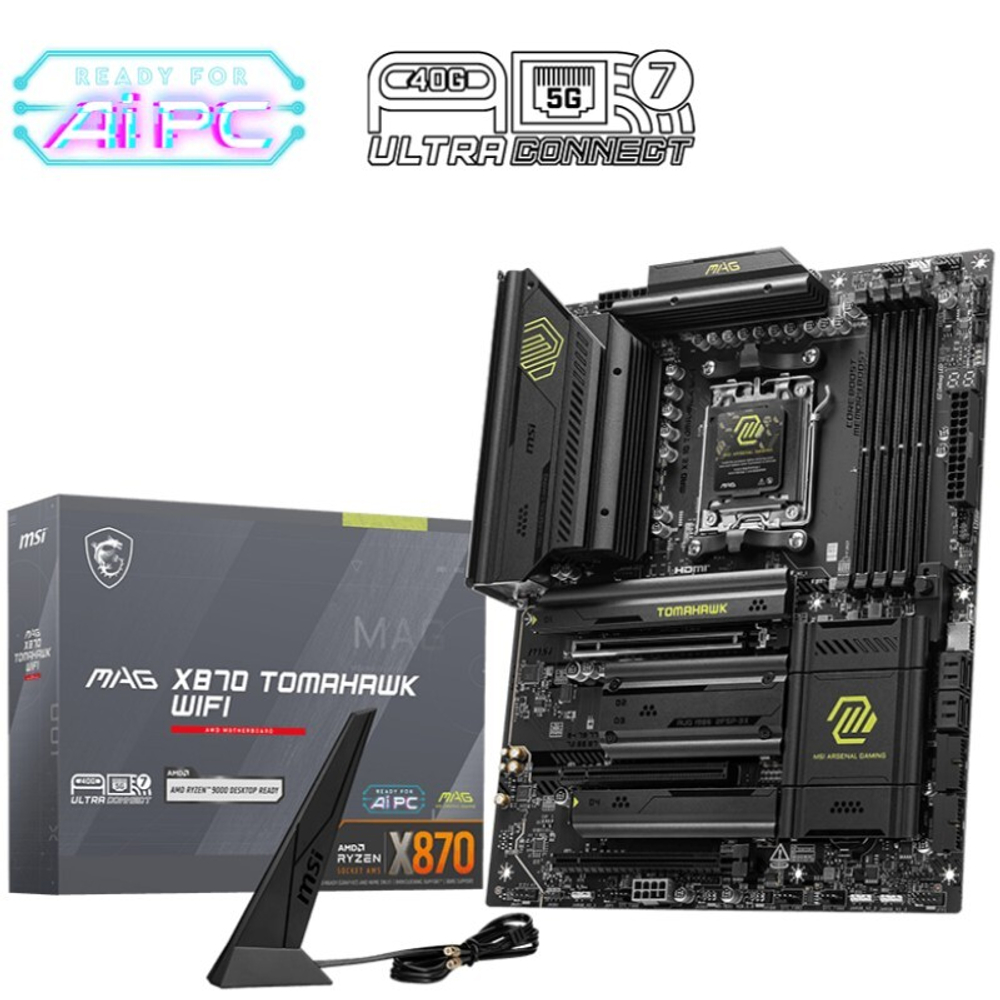 Материнская плата MSI MAG X870E TOMAHAWK WIFI, AM5, DDR5, ATX