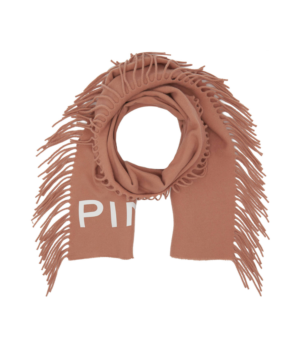 Хлопчатобумажная шаль Pinko - коричневый(101680 A0MC)