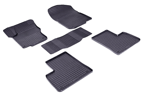 Резиновые коврики Сетка для Mercedes-Benz GLE-Class W166 2015-2017, Seintex.85204