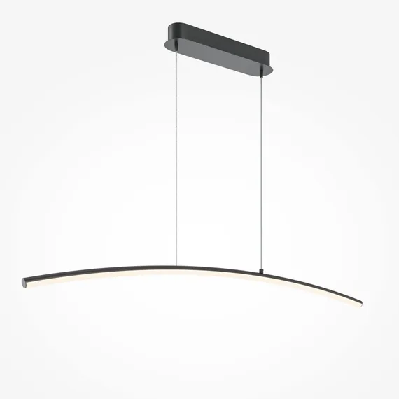 Подвесной светильник Изгиб / Curve 3000-4000К 15Вт Maytoni mod243pl-l18bk