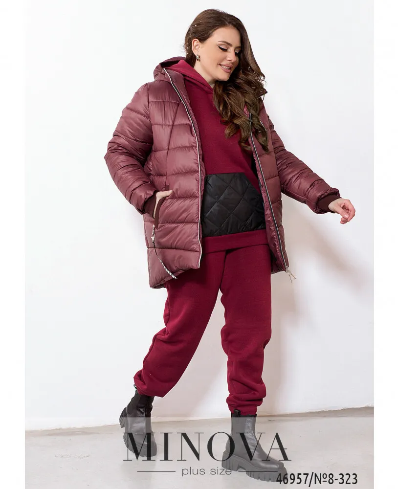 Куртка 8-323-бордо Minova