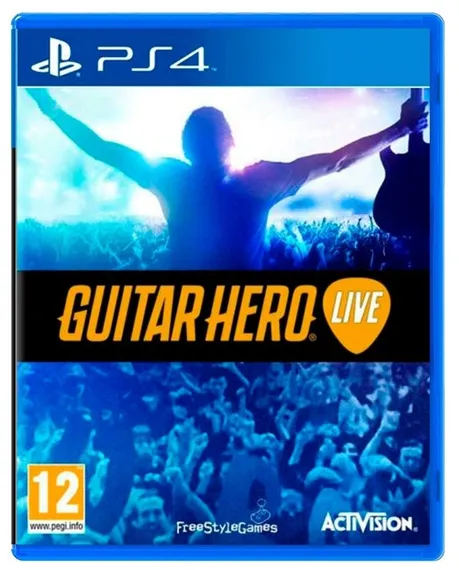 PS4 Guitar Hero Live (только диск) (Б/У, Английская версия, CUSA-02410)